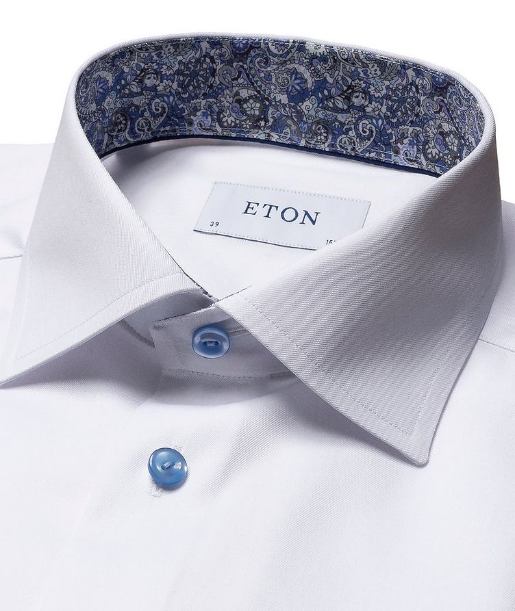 Slim Fit Shirt with Paisley Details image 4