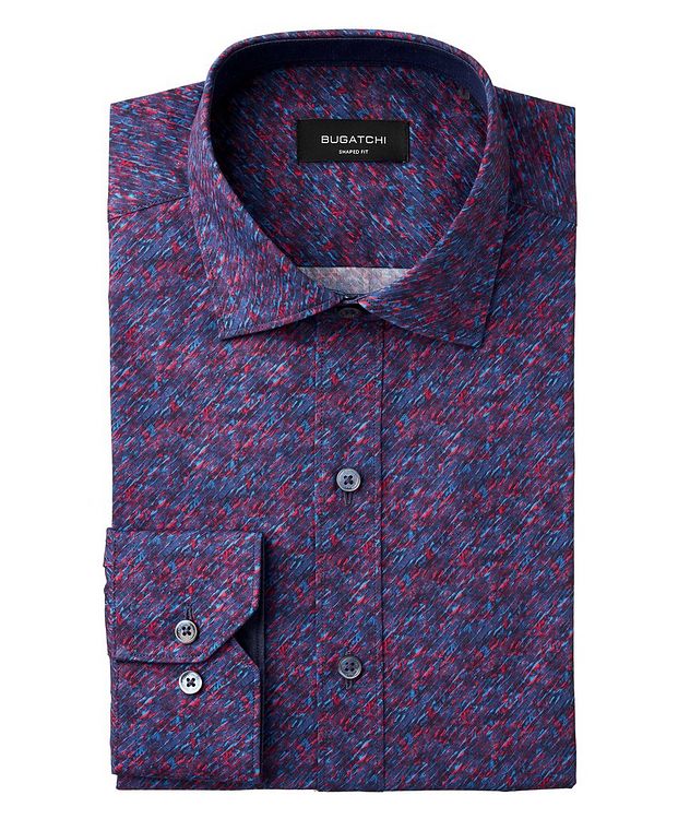 Printed Stretch-Cotton Shirt picture 1
