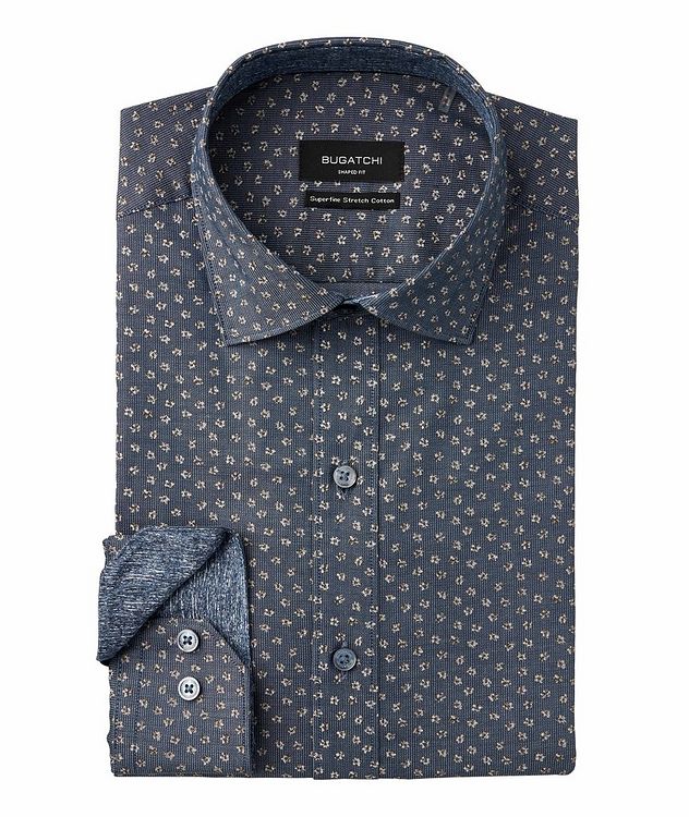 Printed Stretch-Cotton Shirt picture 2