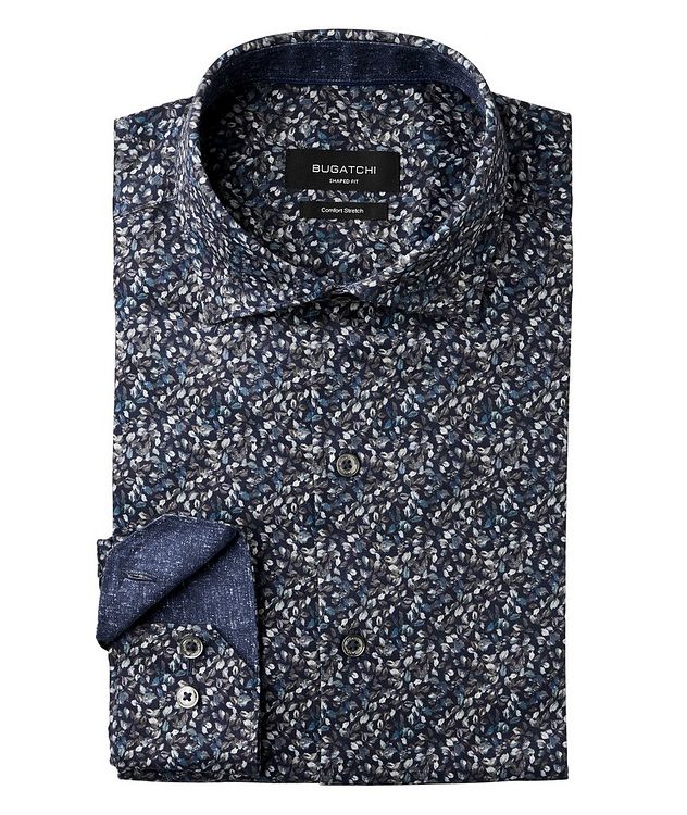 Floral Printed Stretch-Cotton Shirt picture 2