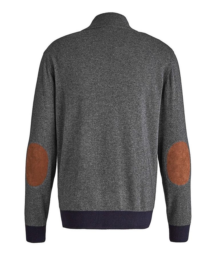 Zip-Up Wool-Blend Sweater image 1