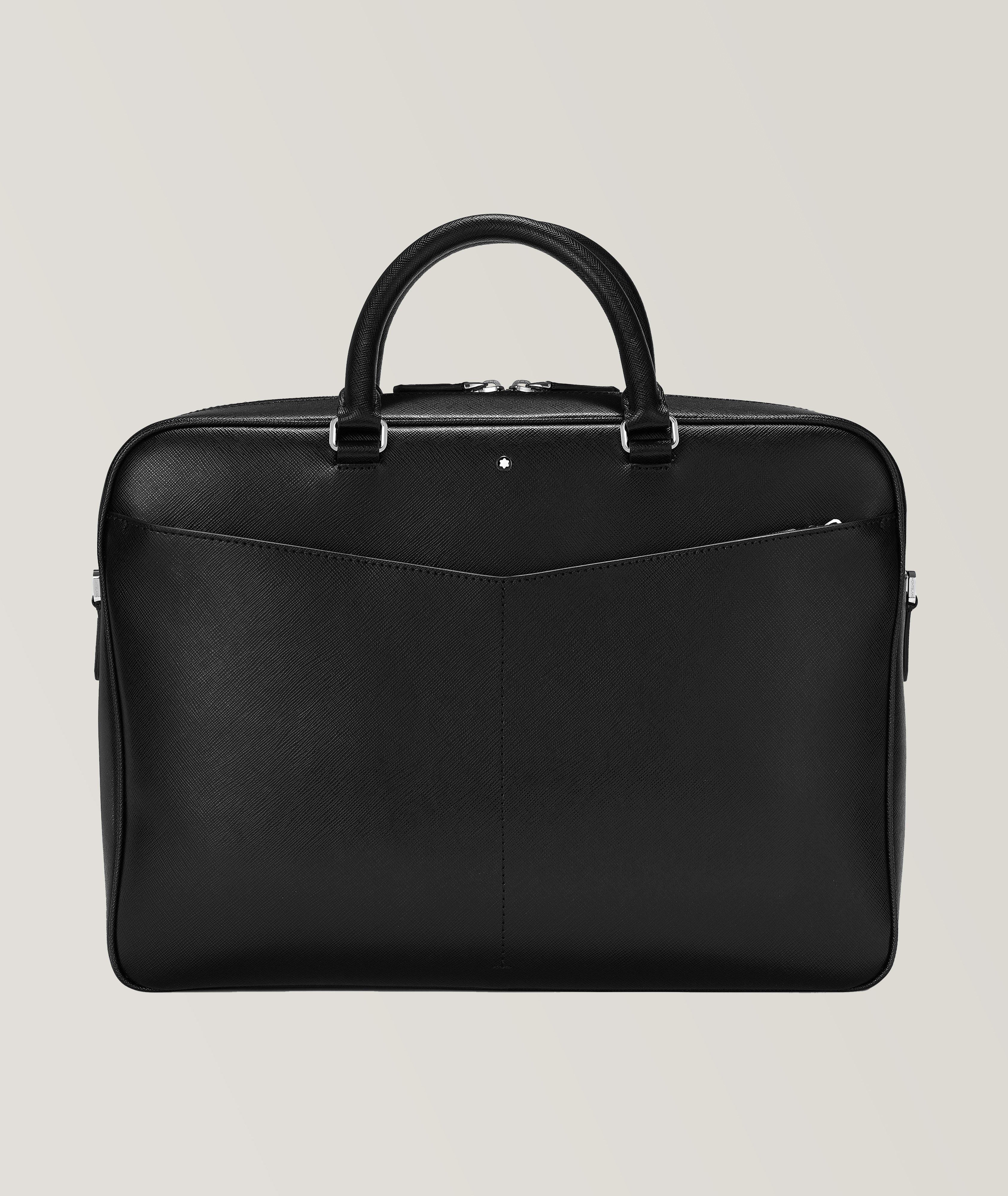 Porte-document de taille moyenne en cuir, collection Sartorial image 0