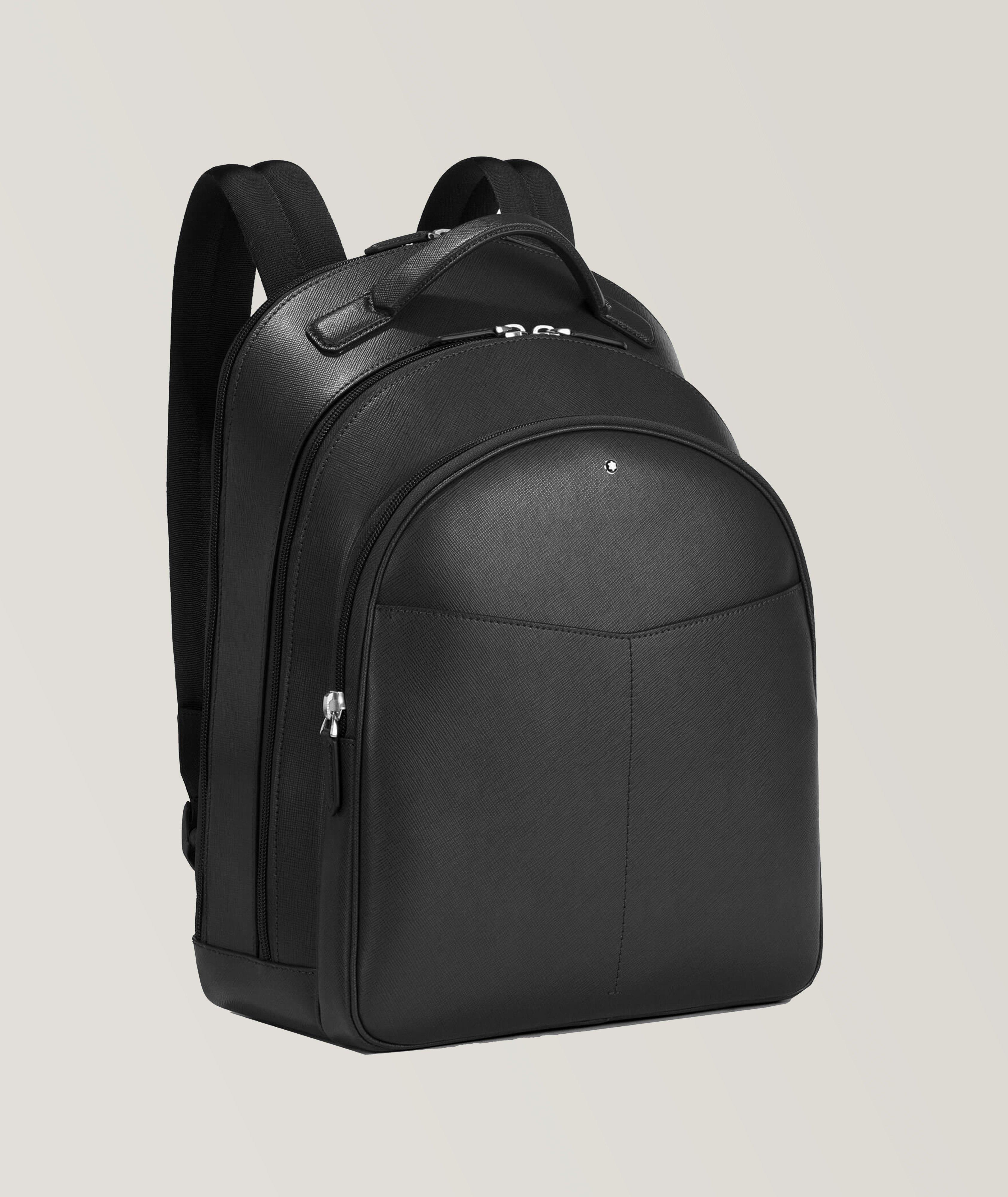 Montblanc leather online backpack