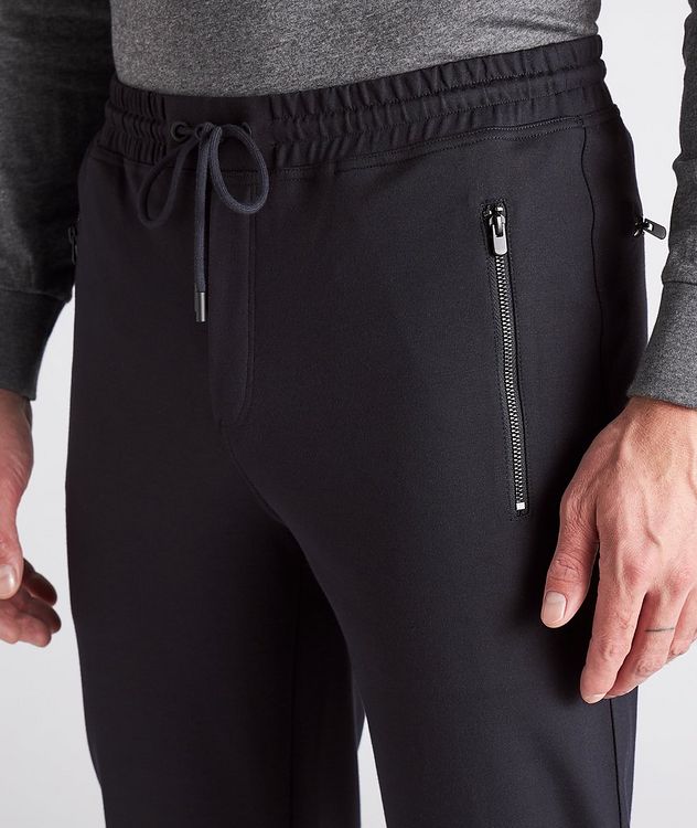 Drawstring Stretch Joggers picture 5