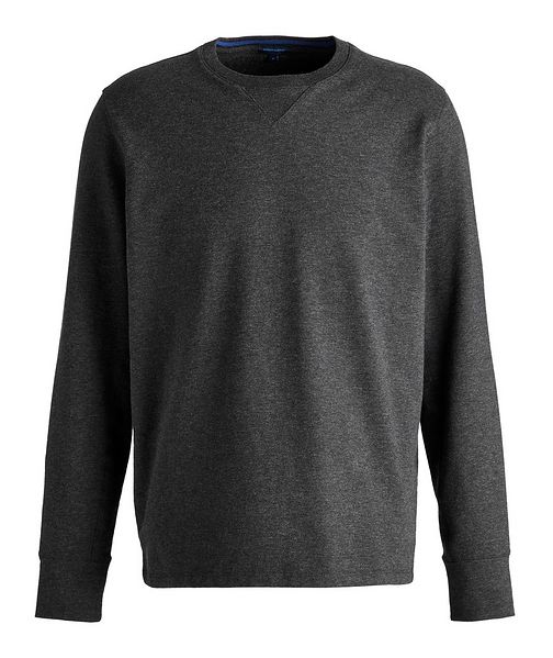PATRICK ASSARAF Stretch-Cotton Sweater