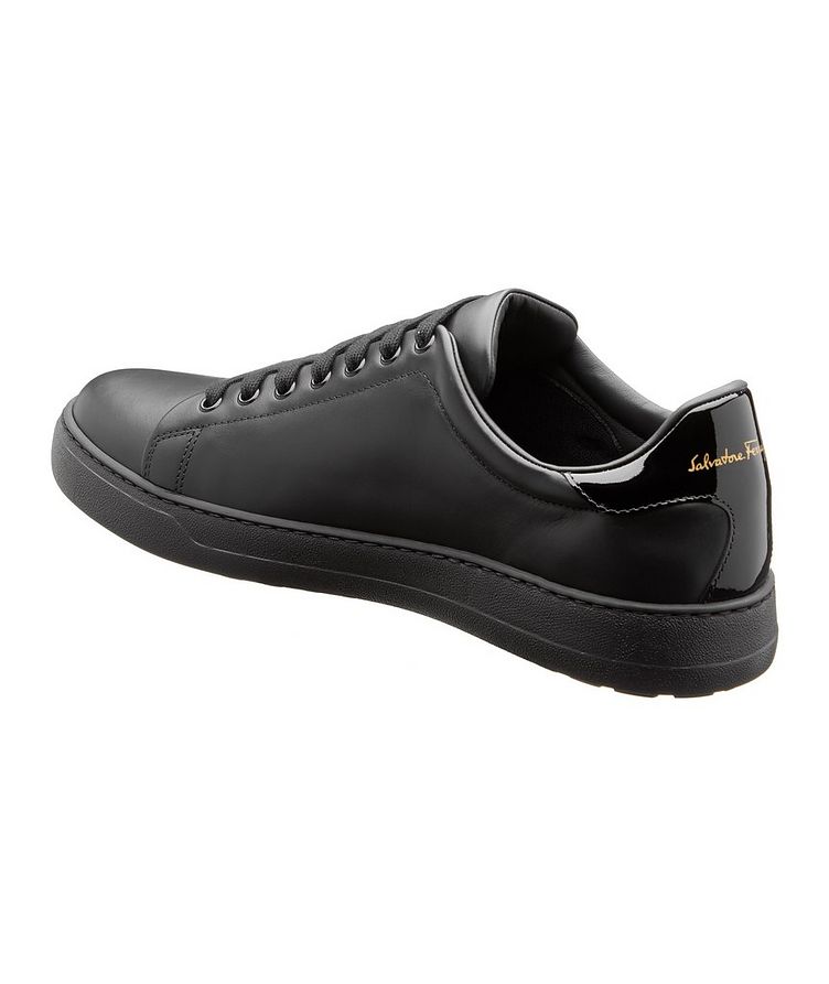 Number Leather Sneakers image 1