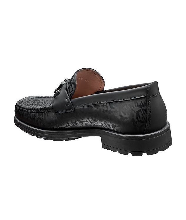 David Monogrammed Calfskin Loafers picture 2