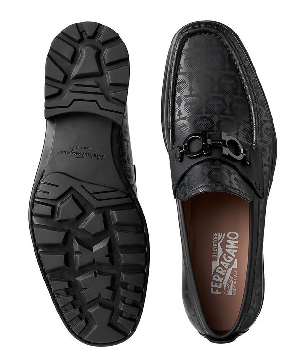 David Monogrammed Calfskin Loafers picture 3