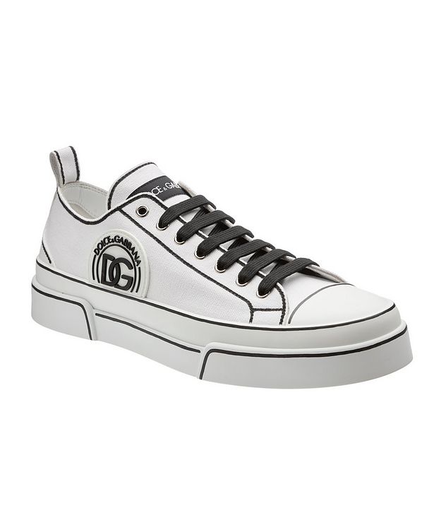 Portofino Hand-Painted Canvas Sneakers picture 1
