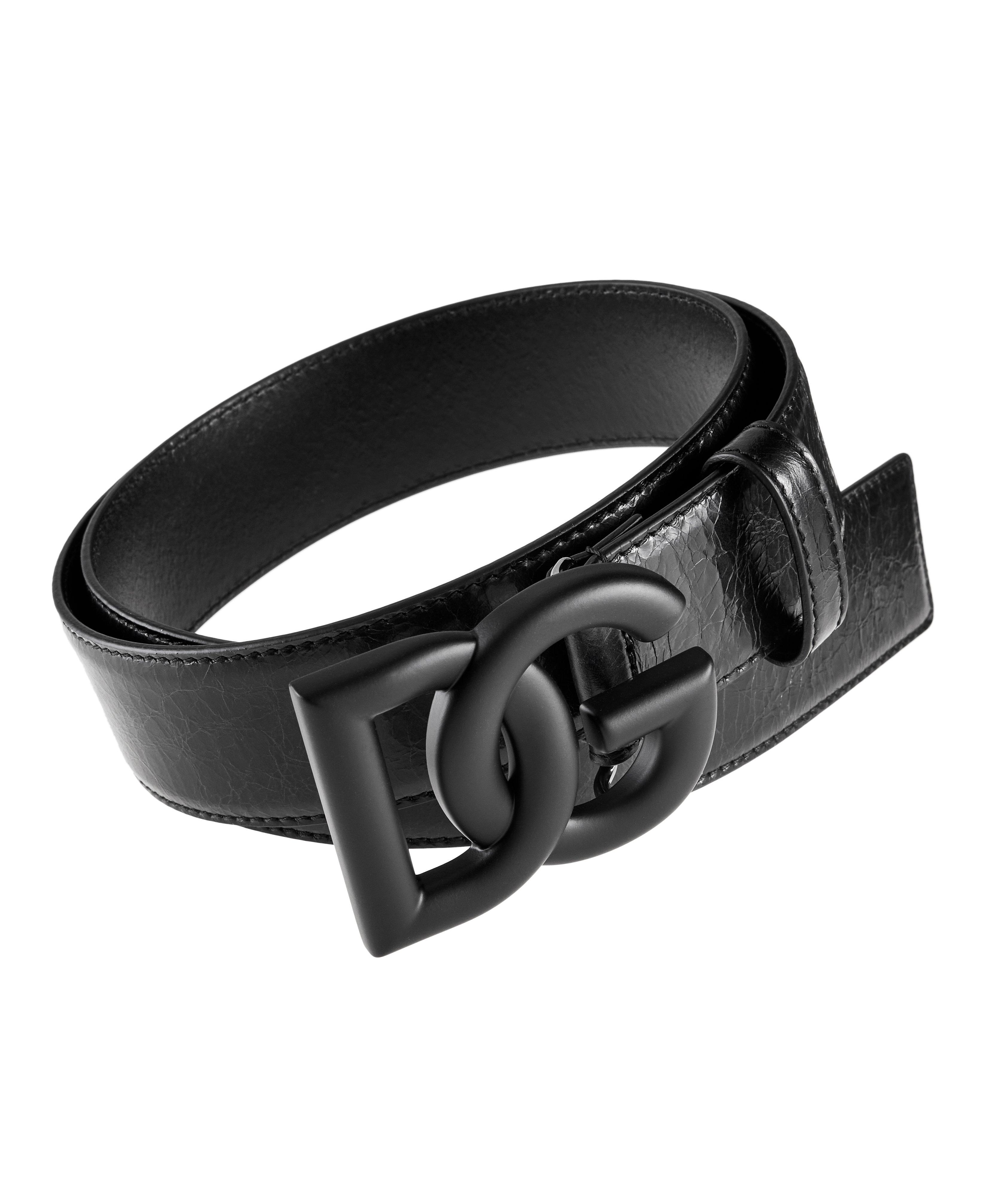 Ceinture en cuir texturé image 0