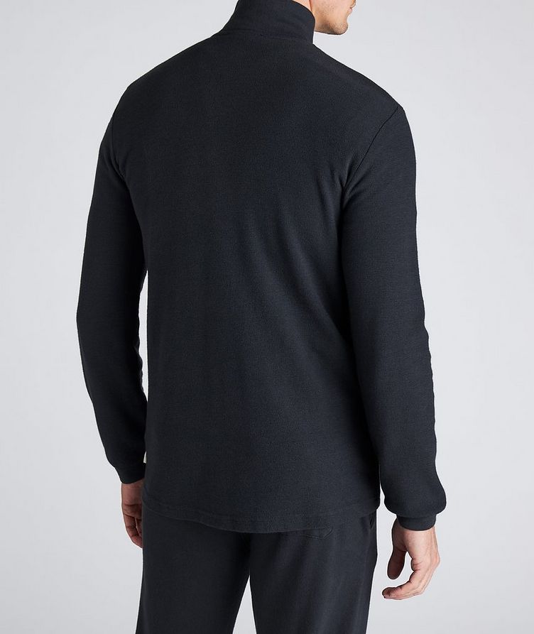 Half-Zip Cotton-Cashmere Sweater  image 2