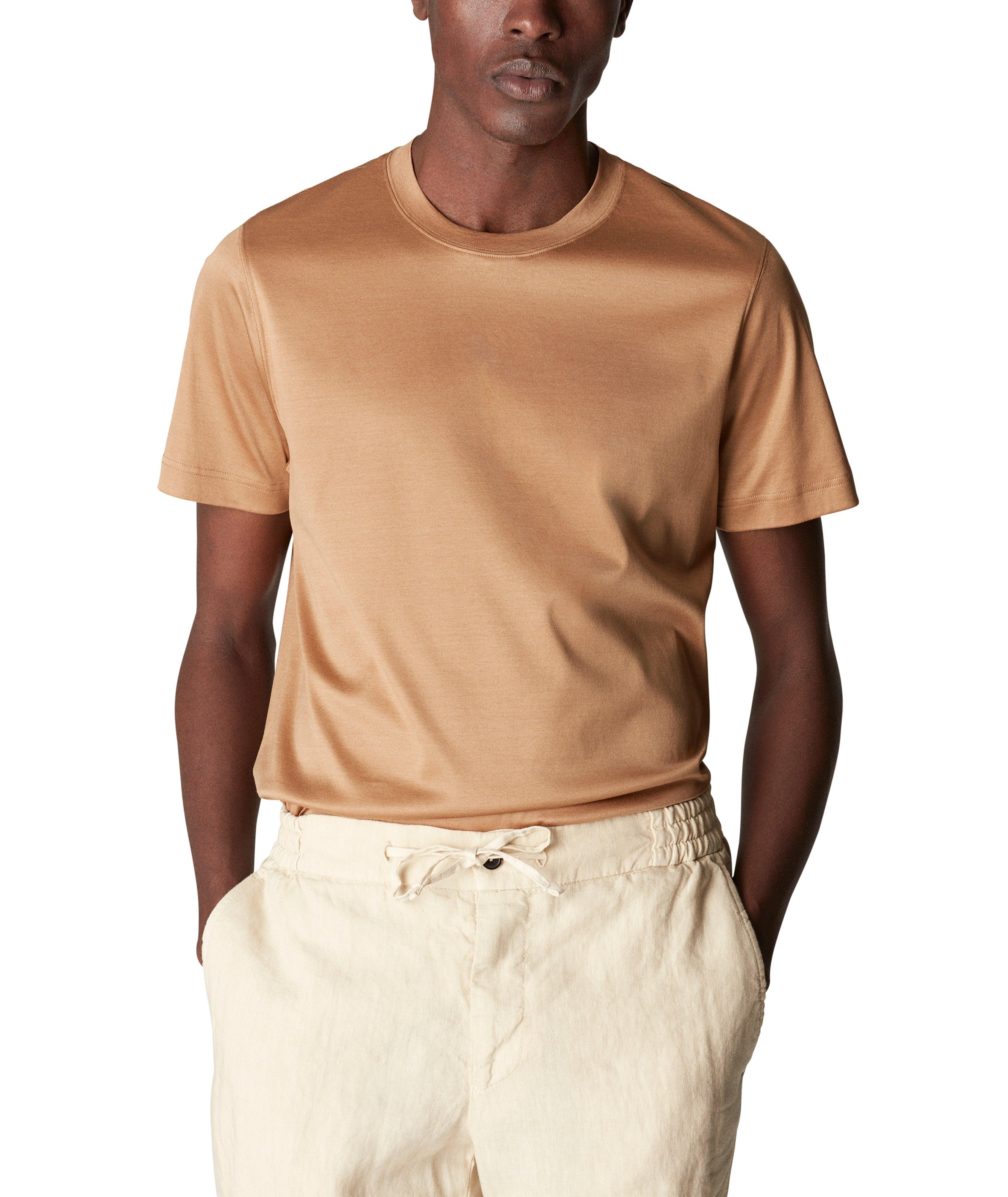 T-shirt en jersey de coupe amincie image 1
