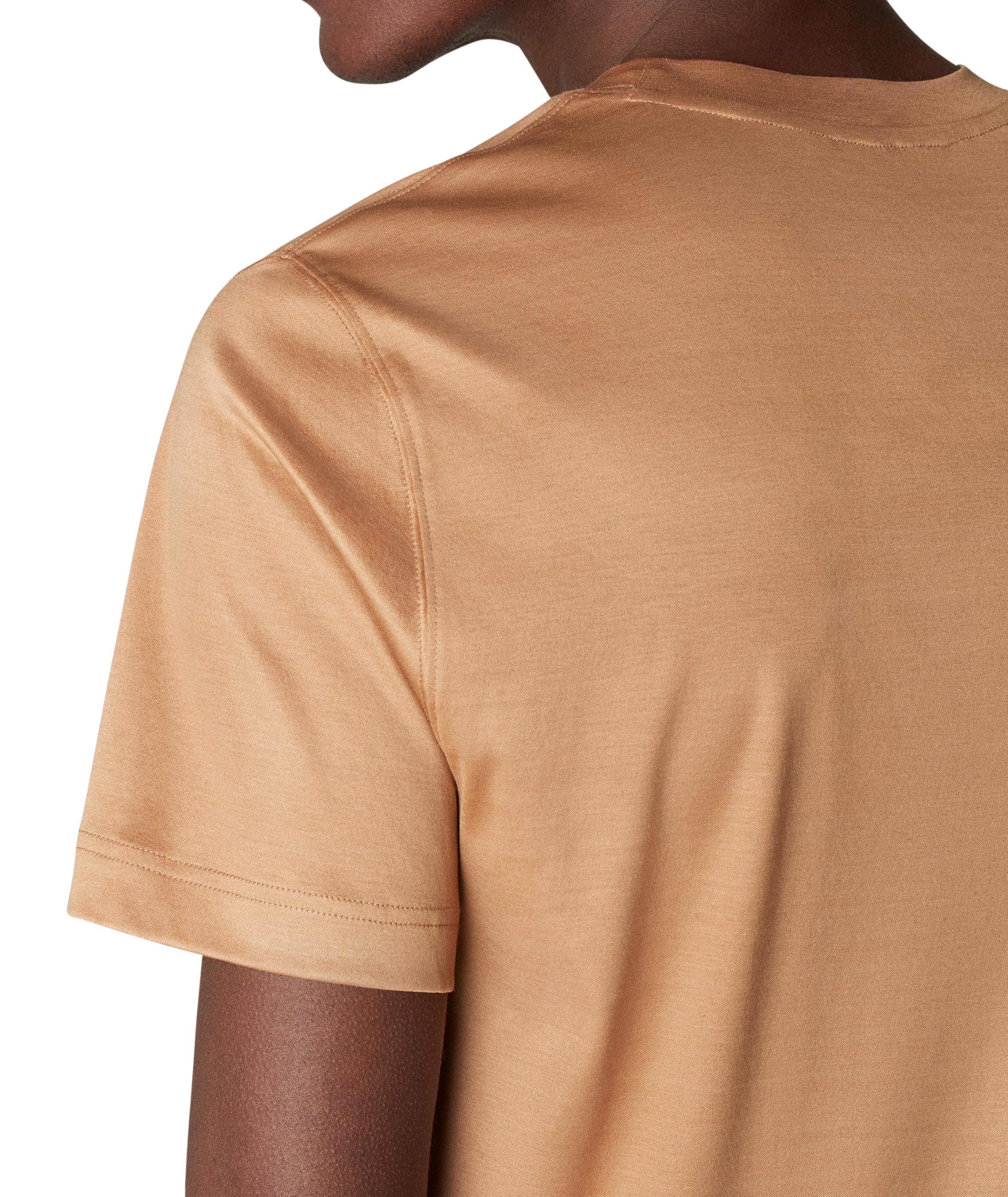 T-shirt en jersey de coupe amincie image 2