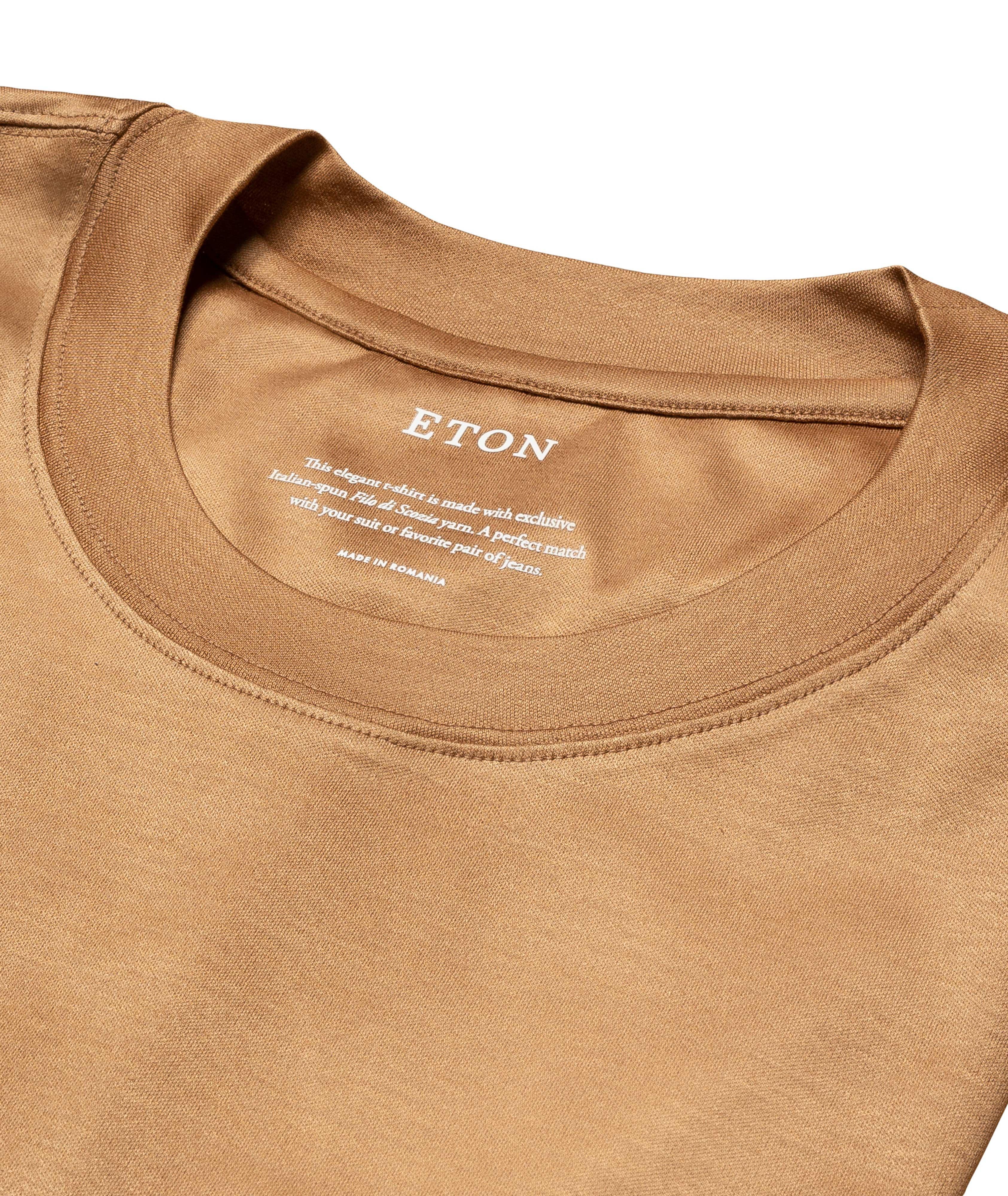 T-shirt en jersey de coupe amincie image 3
