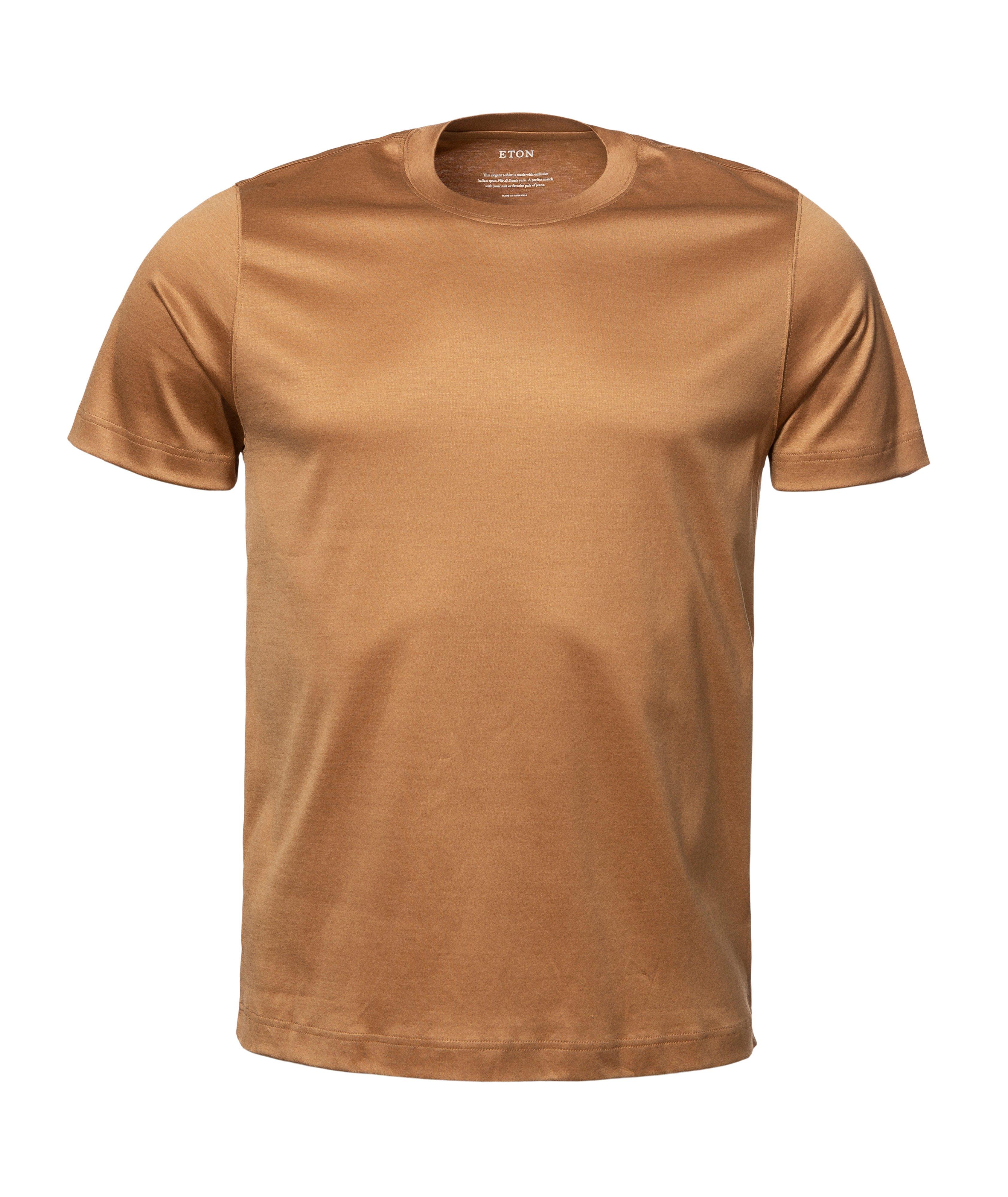 T-shirt en jersey de coupe amincie image 0
