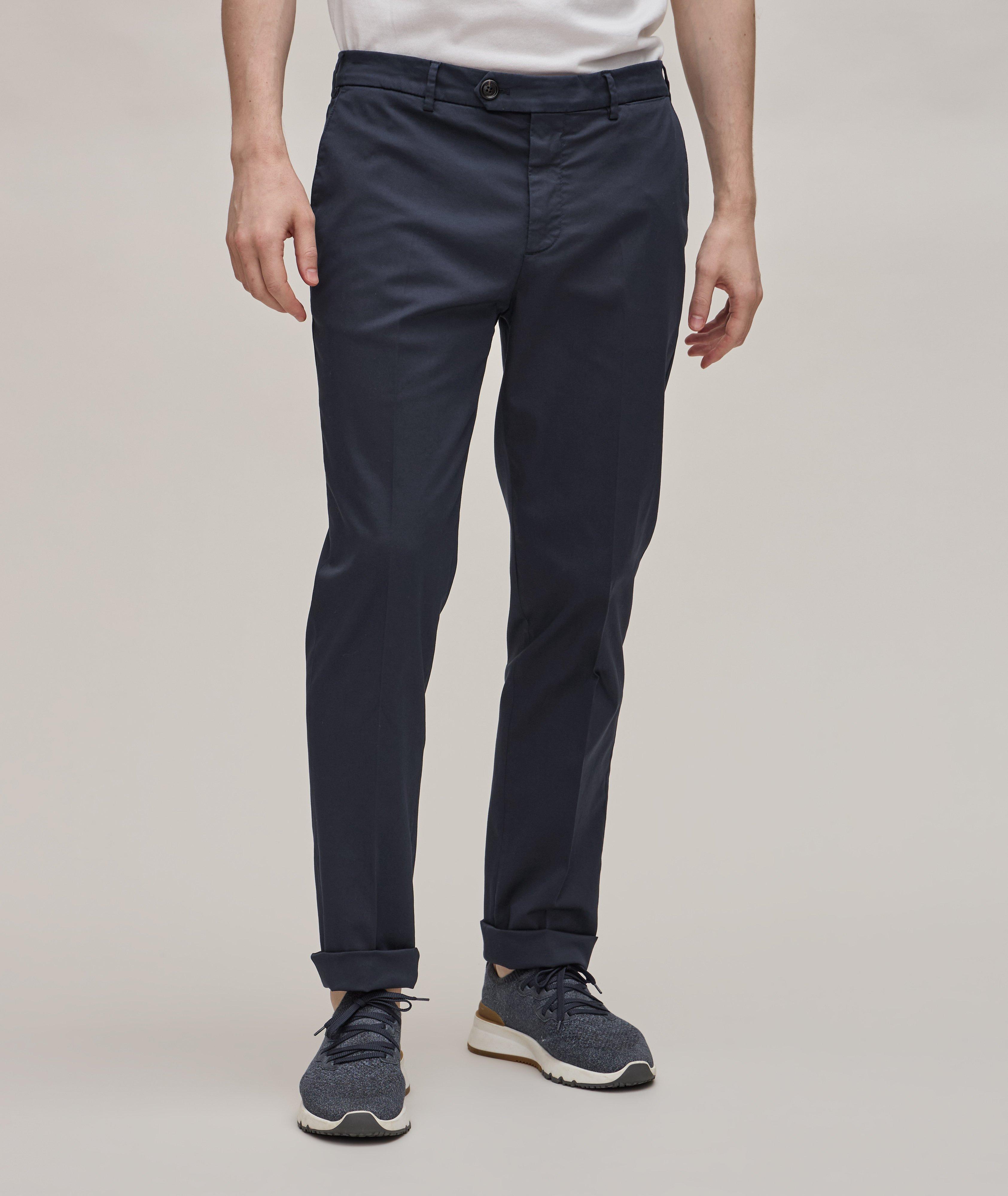 Slim Fit Stretch-Cotton Chino Pants image 4