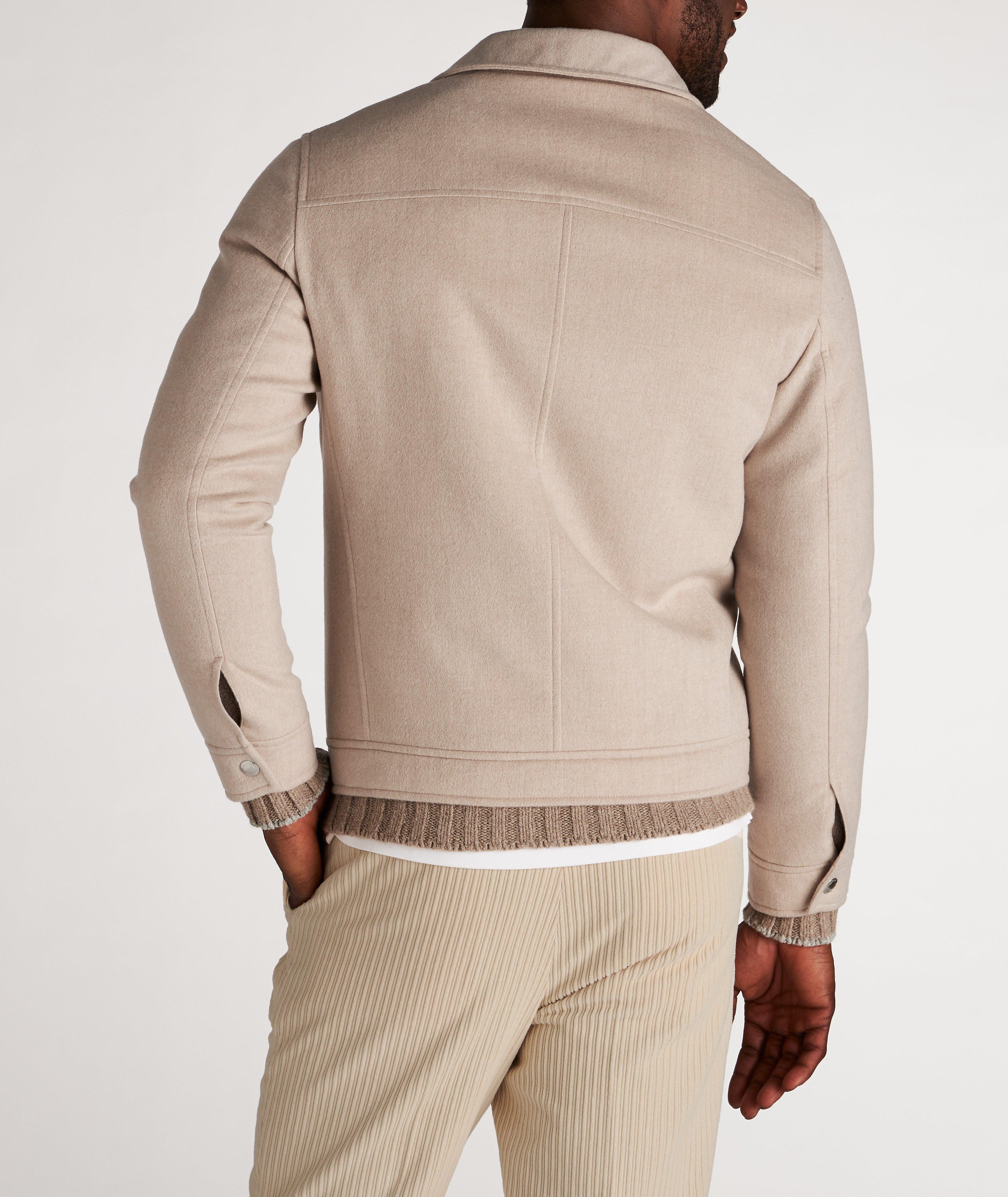 Blouson camionneur résistant à l’eau en cachemire image 2