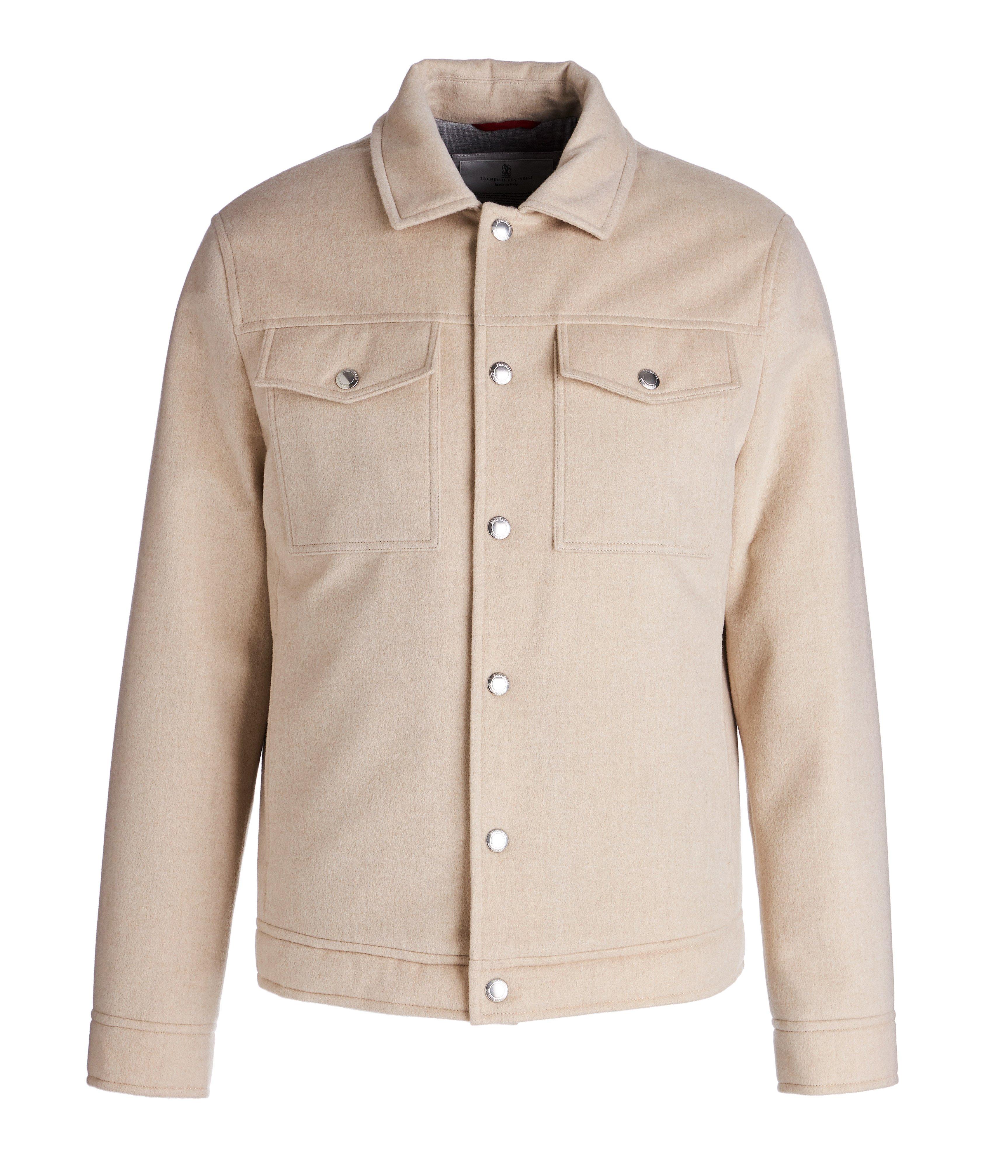 Blouson camionneur résistant à l’eau en cachemire image 0