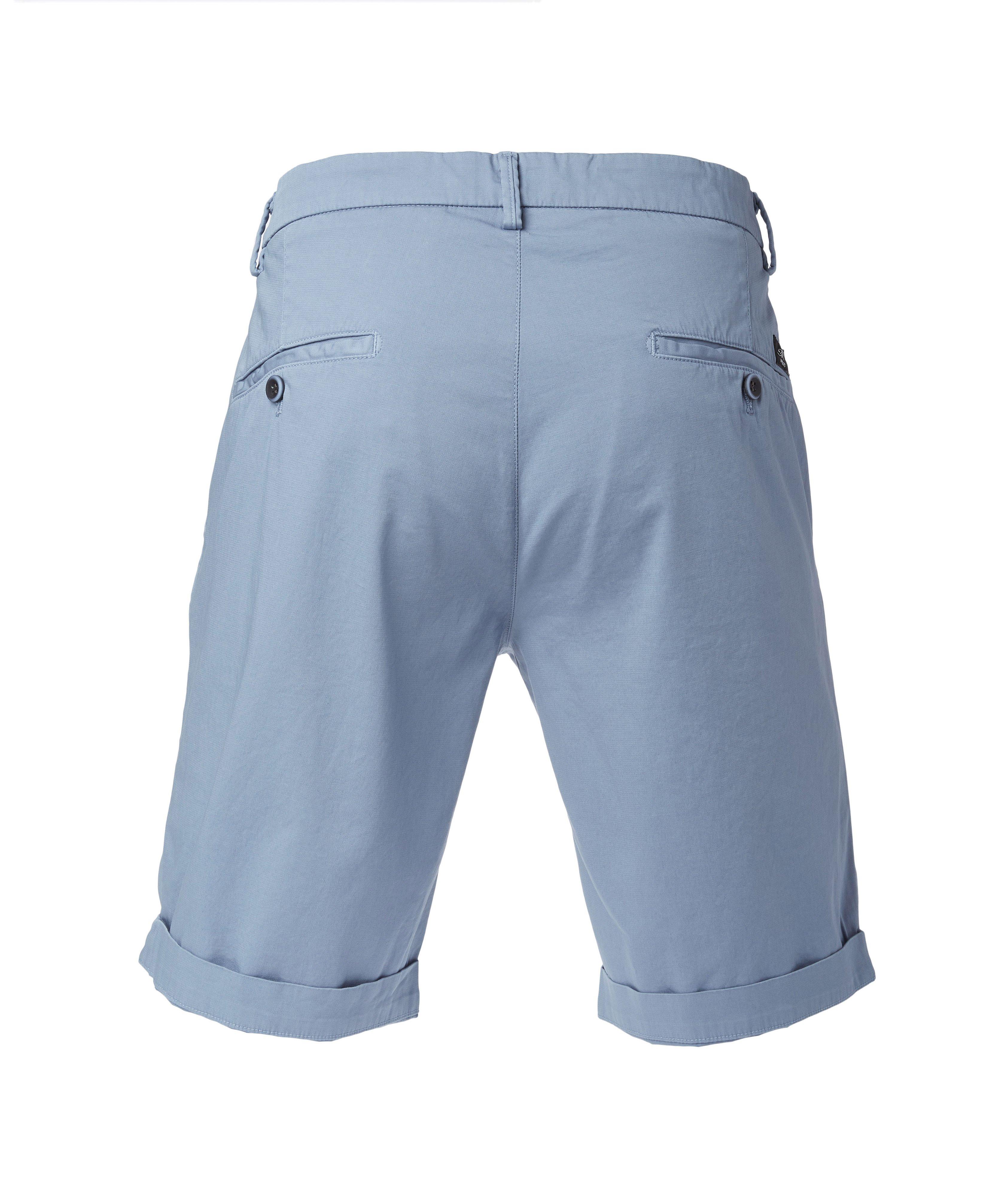 Stretch-Cotton Bermuda Shorts image 1