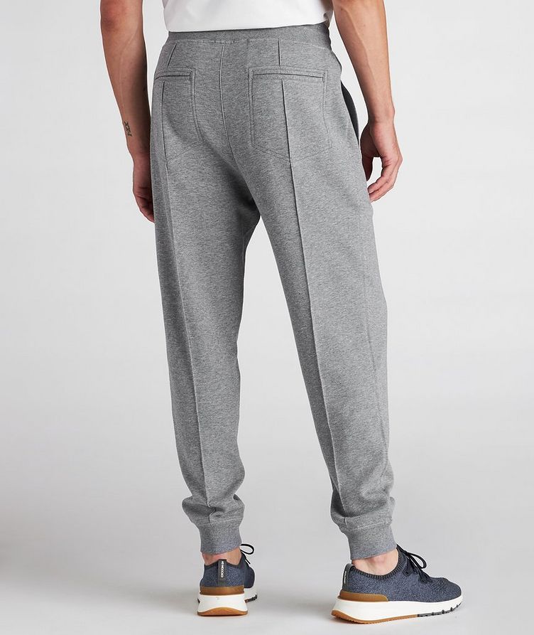 Cotton Pleated Drawstring Joggers image 2
