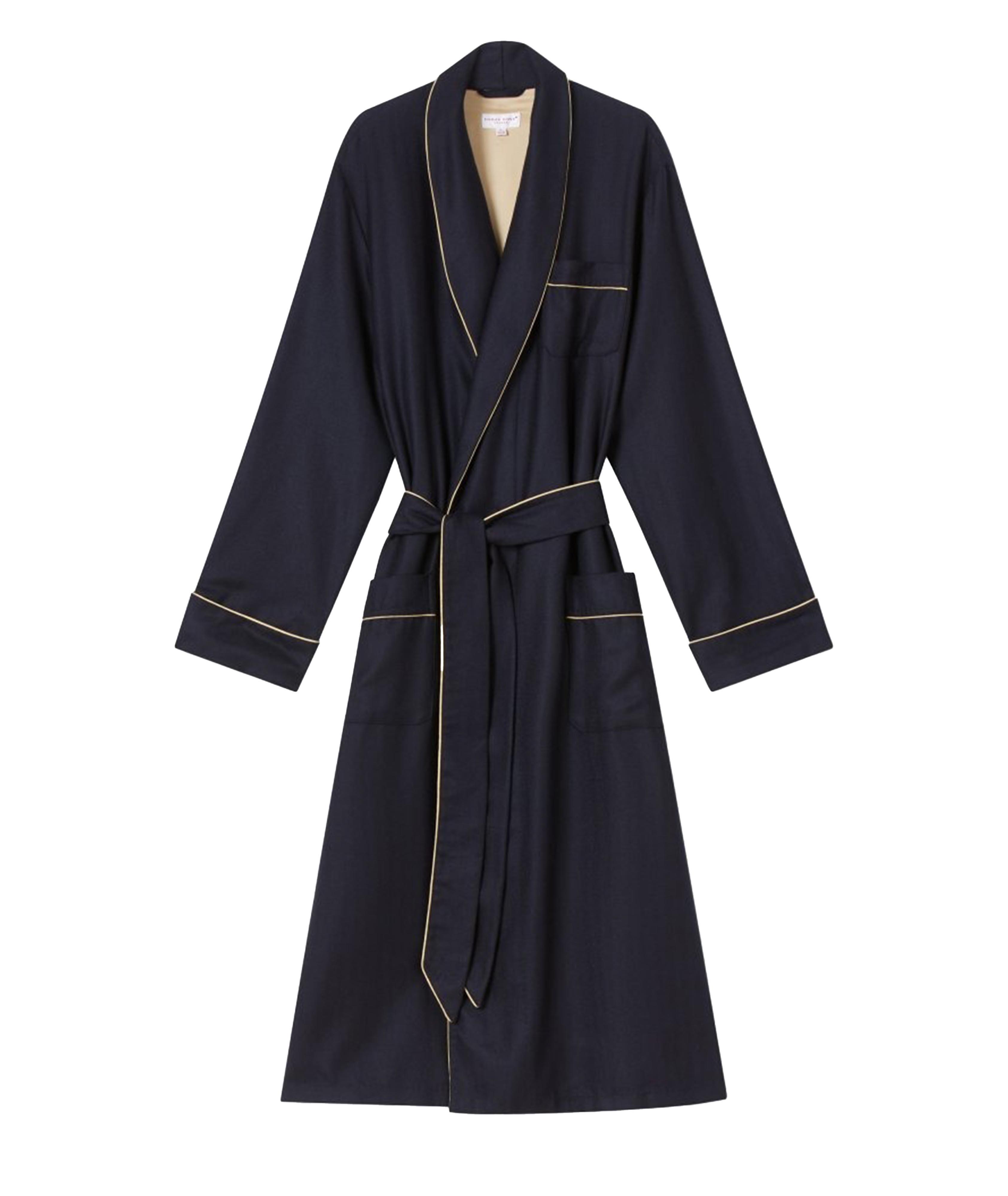 Duke Herringbone Cashmere Robe image 0