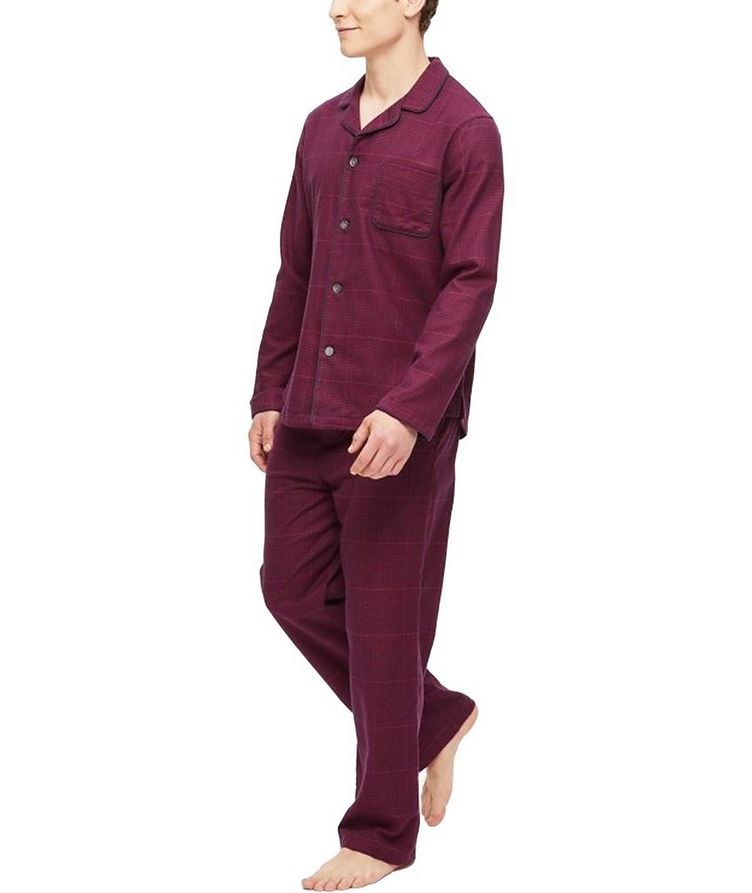 Plaid Cotton Pyjamas Set image 4