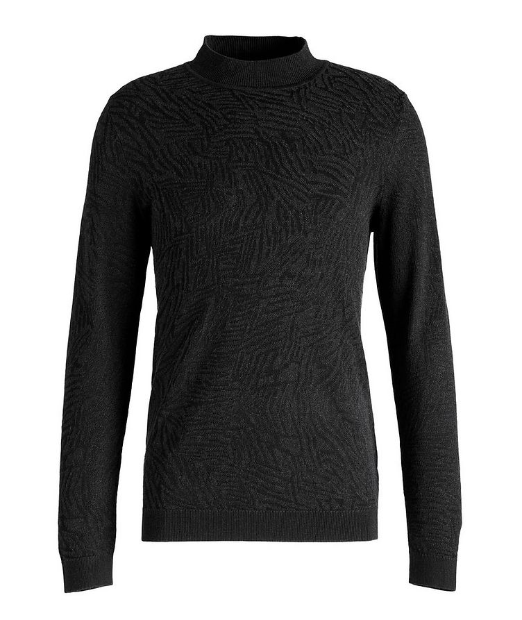 Shino Jacquard Cotton-Blend Sweater image 0