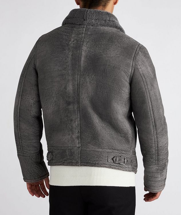 Shearling Bomber Jacket picture 3