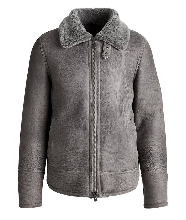 Shearling Bomber Jacket picture 1