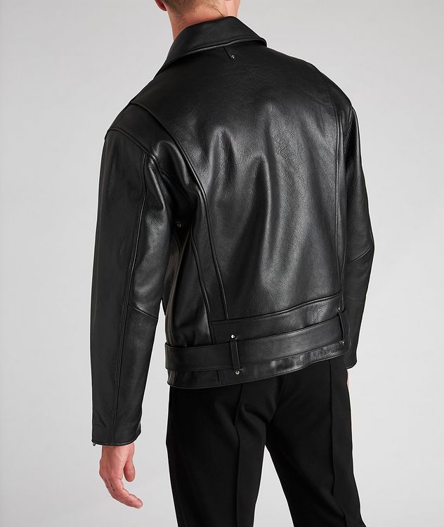 Clement Leather Bomber Jacket picture 3