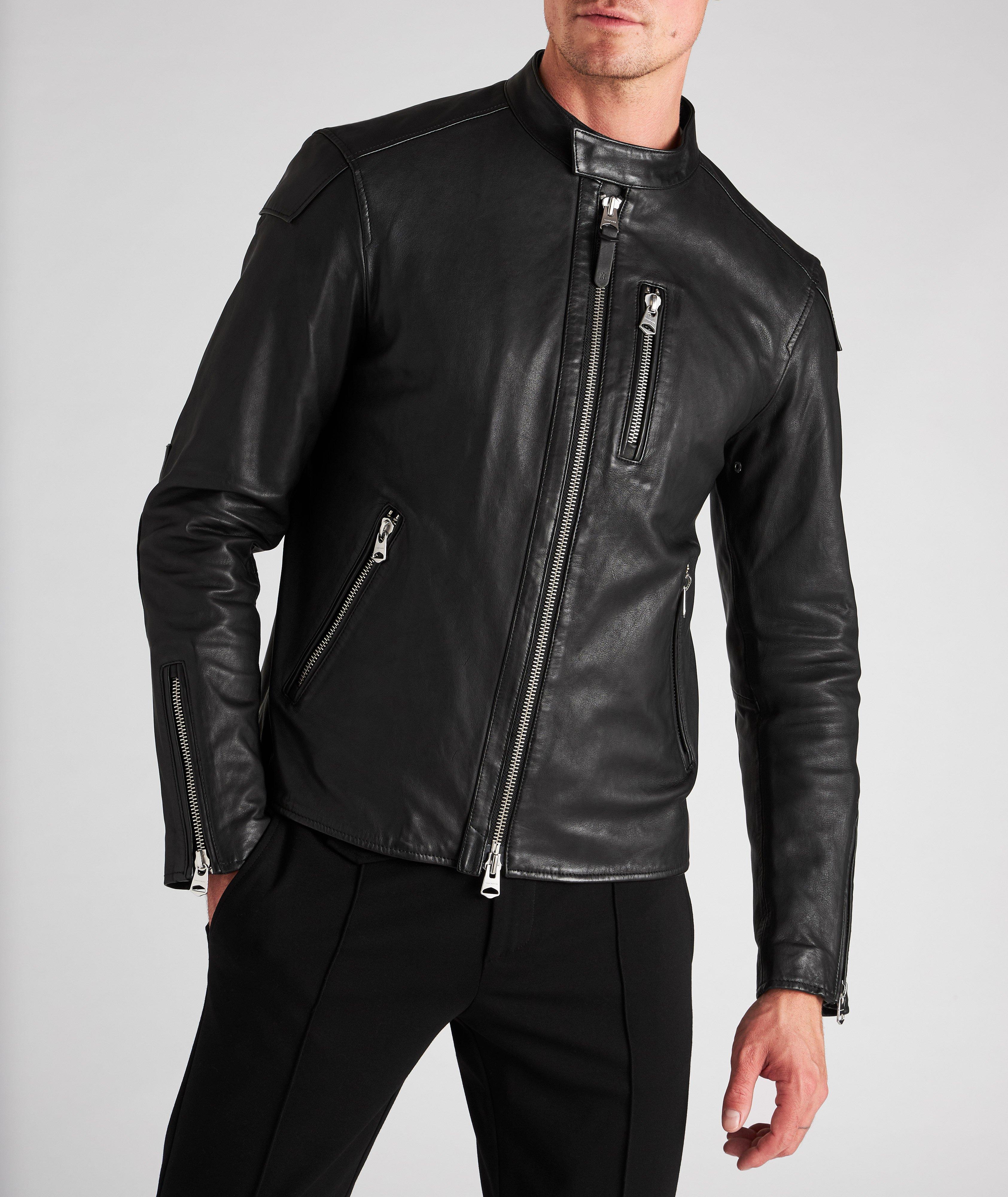 Quinton Leather Moto Jacket image 1