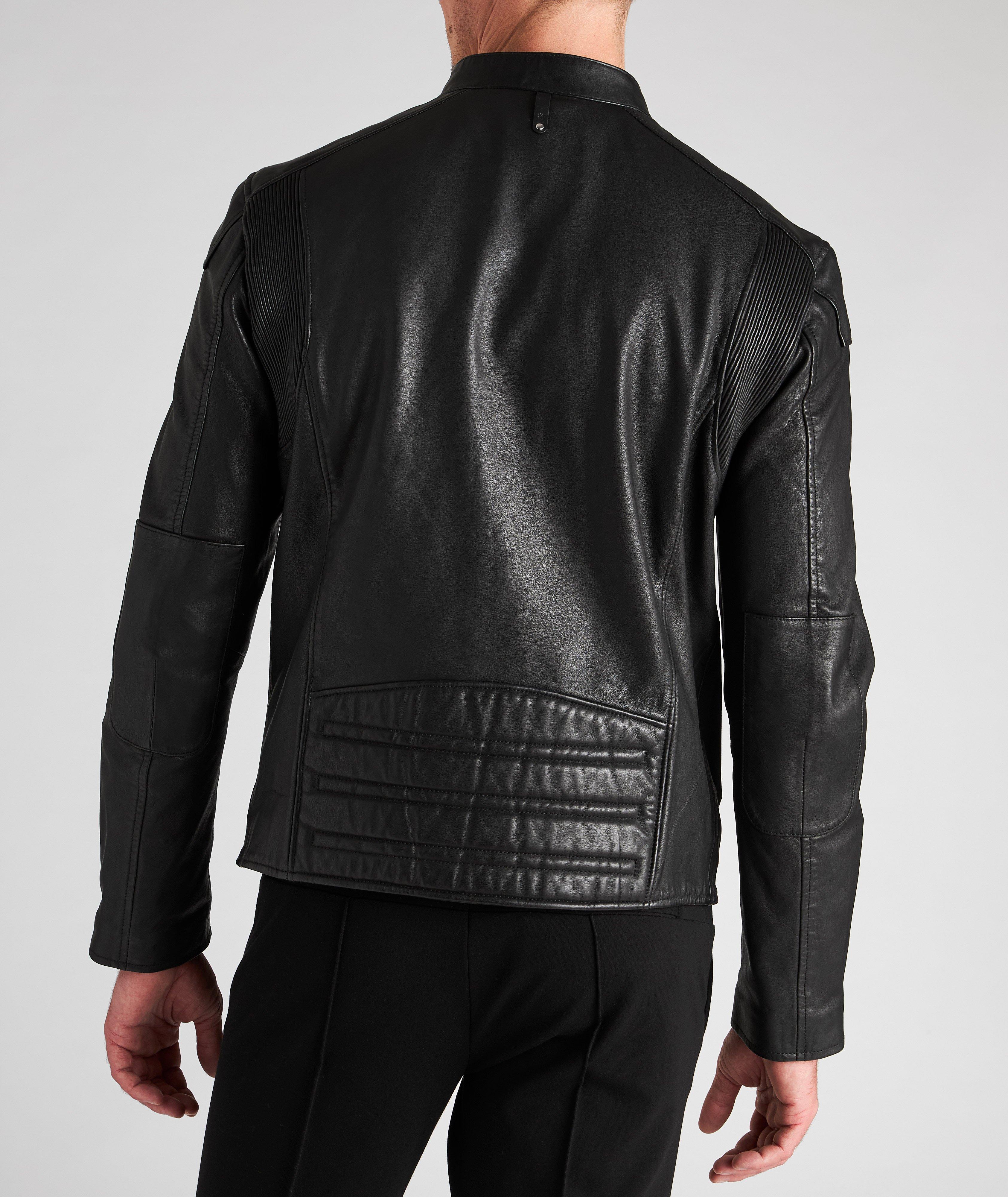 Quinton Leather Moto Jacket image 2