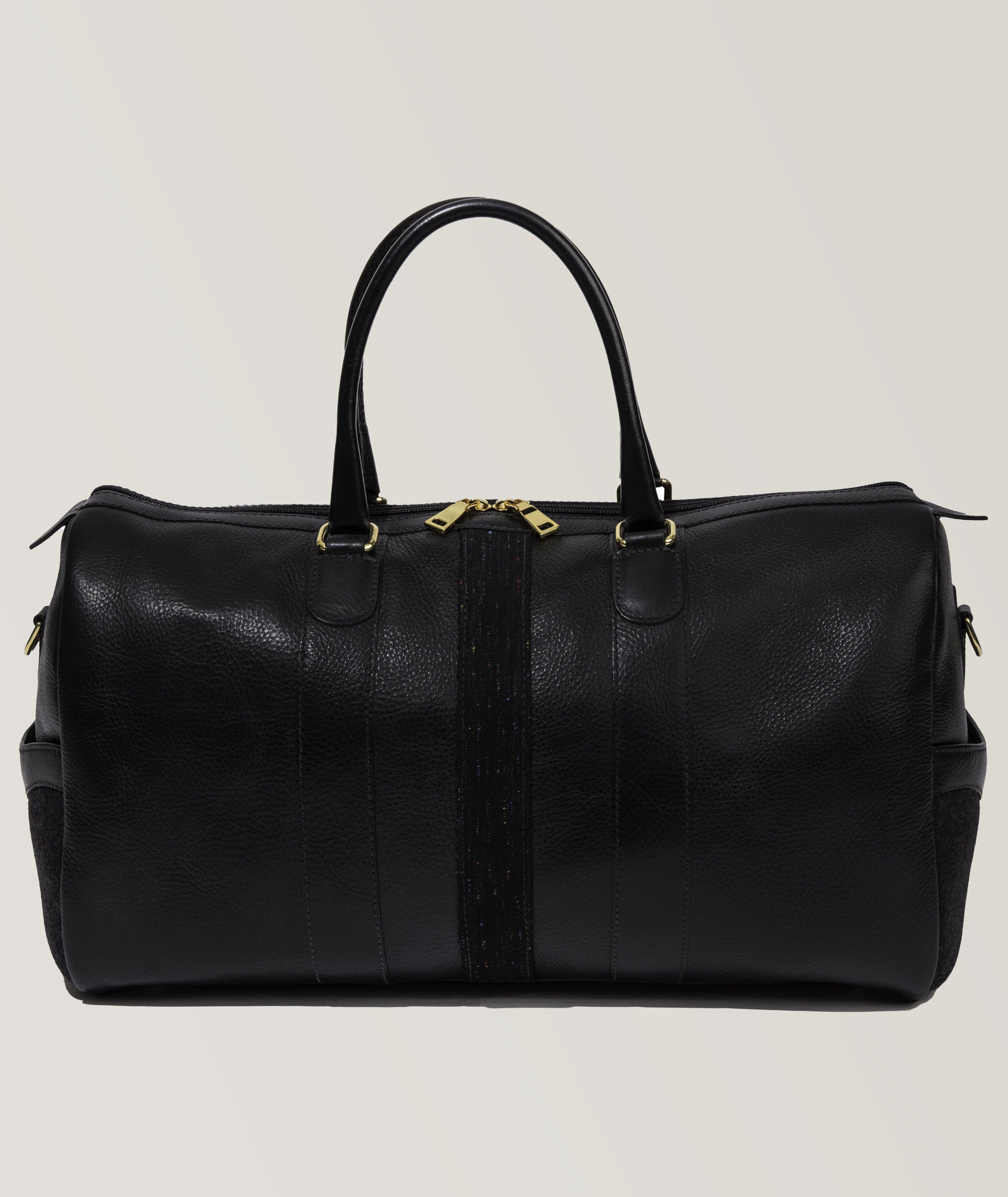 Leather Weekender Bag image 1