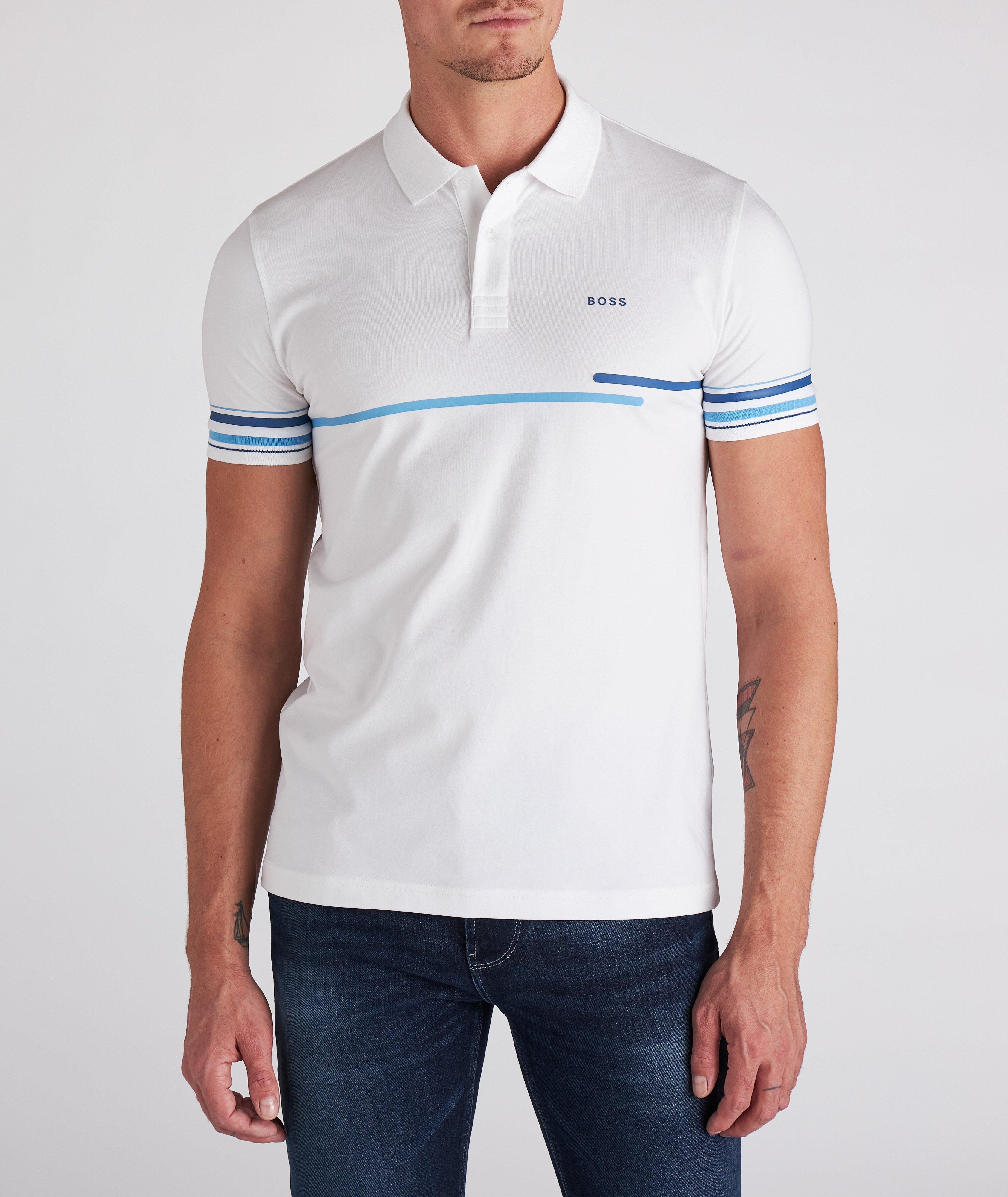 Polo Paule 3 en coton extensible image 1