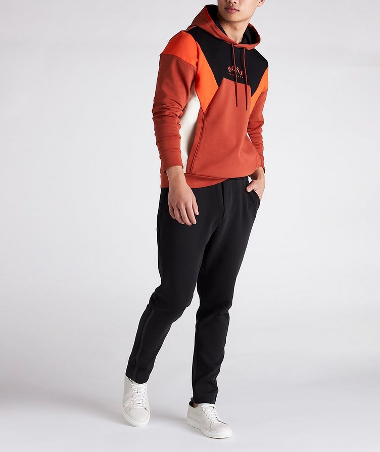 Colour-Blocked Cotton Blend Hoody image 5