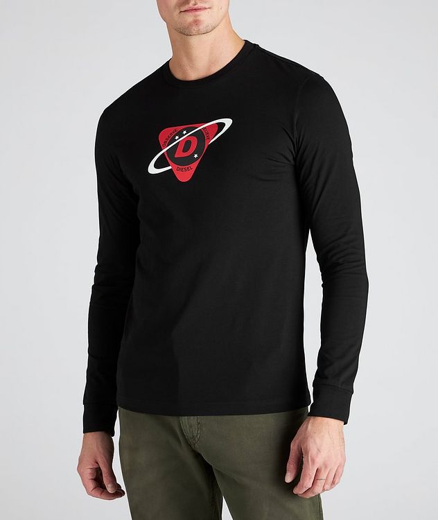 T-Diegos-K26 Long-Sleeve Cotton T-Shirt picture 2