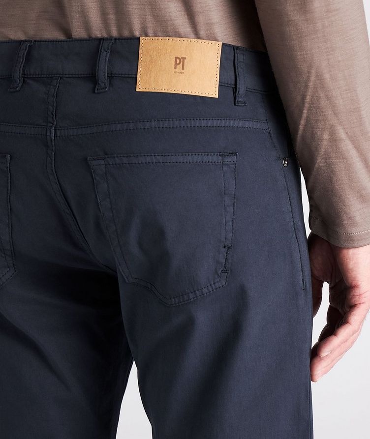 Jazz Slim Fit Cotton-Cashmere Pants image 3