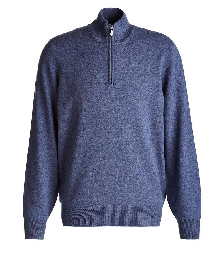 Half-Zip Cashmere Sweater  image 0