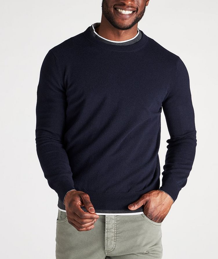 Cashmere Crewneck Sweater image 1