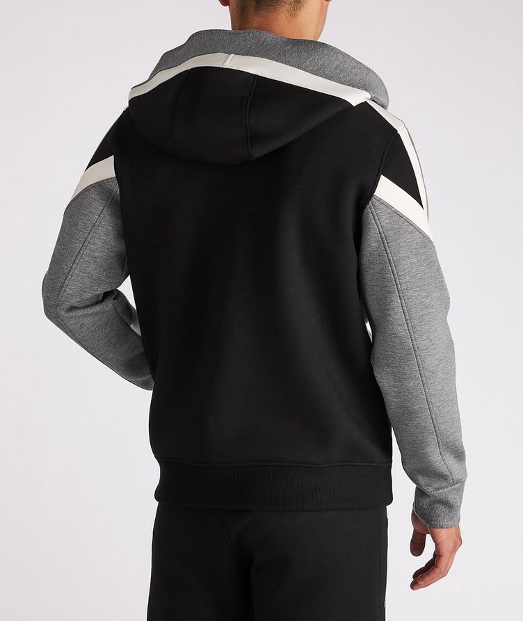 Modernist Thunderbolt Zip-Up Hooded Sweatshirt image 2
