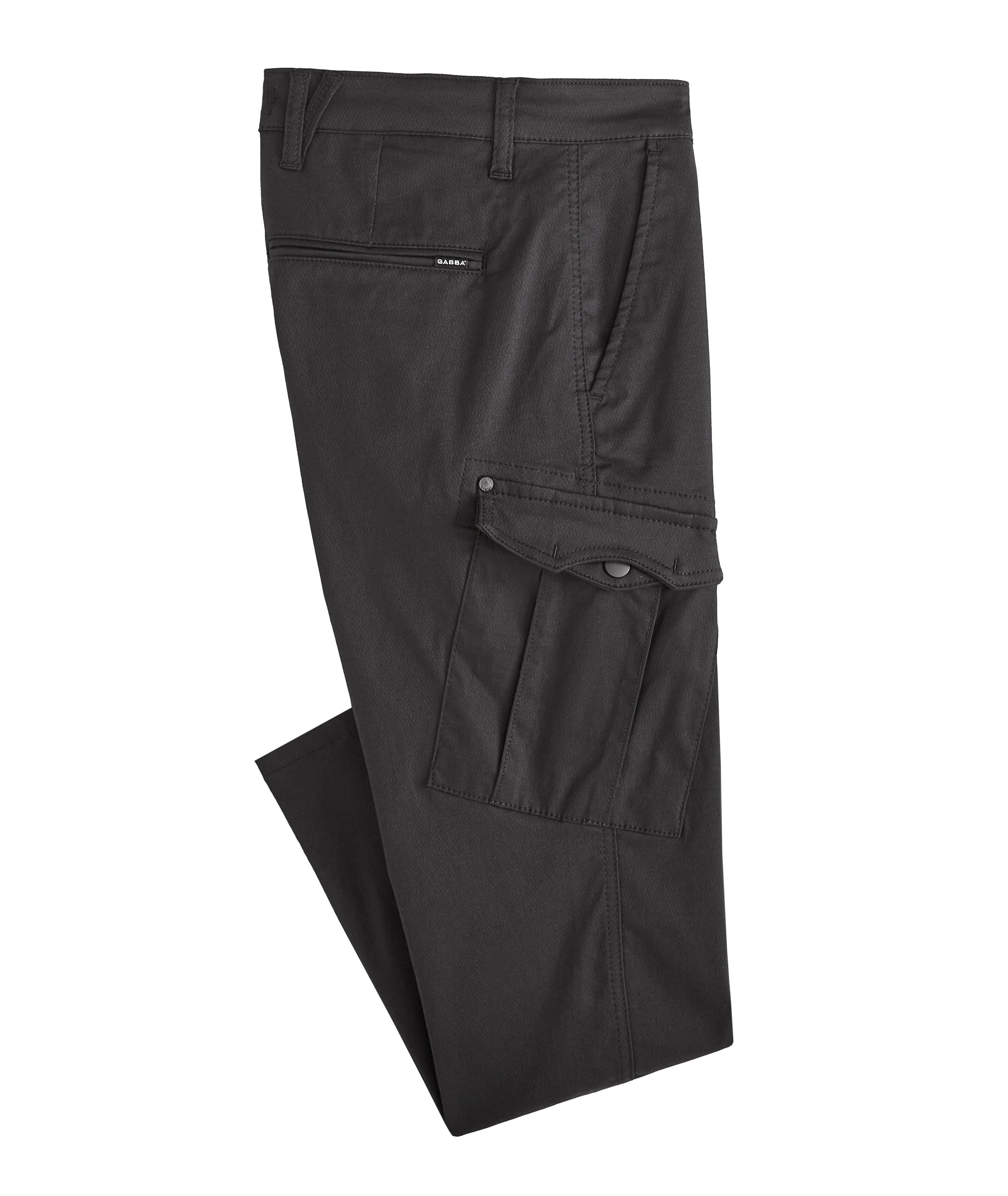 Pantalon Pisa en mélange de coton à poches cargo image 0