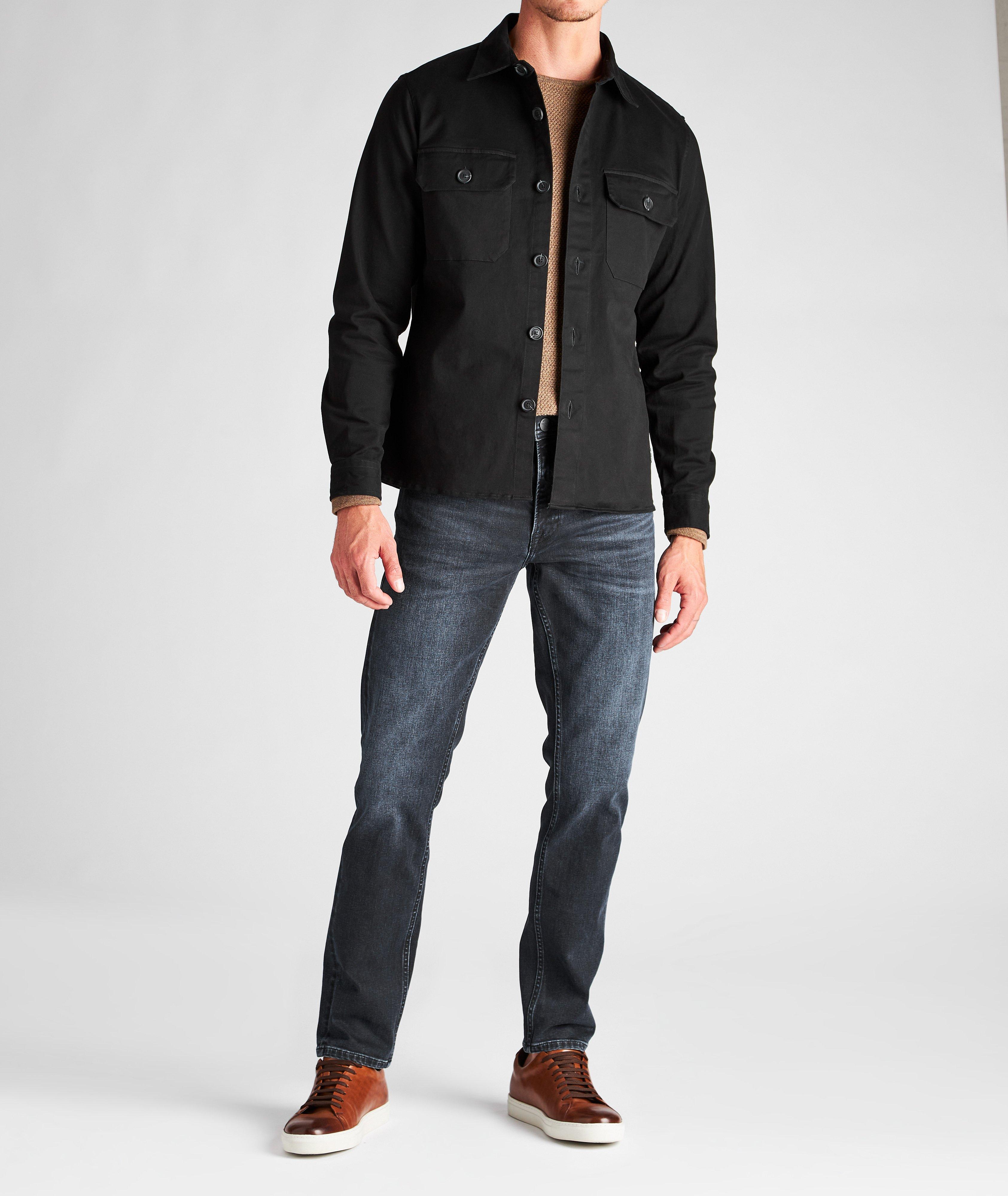 Topper LS Stretch-Cotton Workwear Jacket image 3