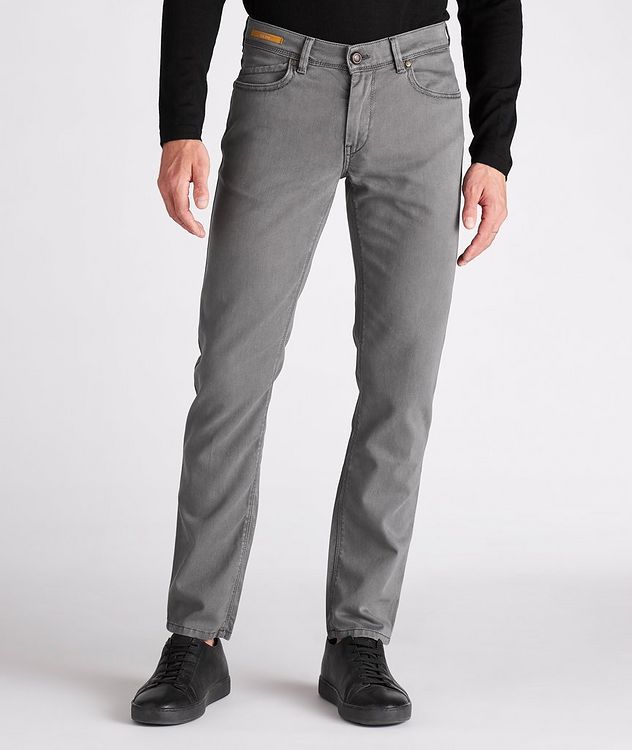 Rubens Slim-Fit Stretch-Cotton Jeans picture 2