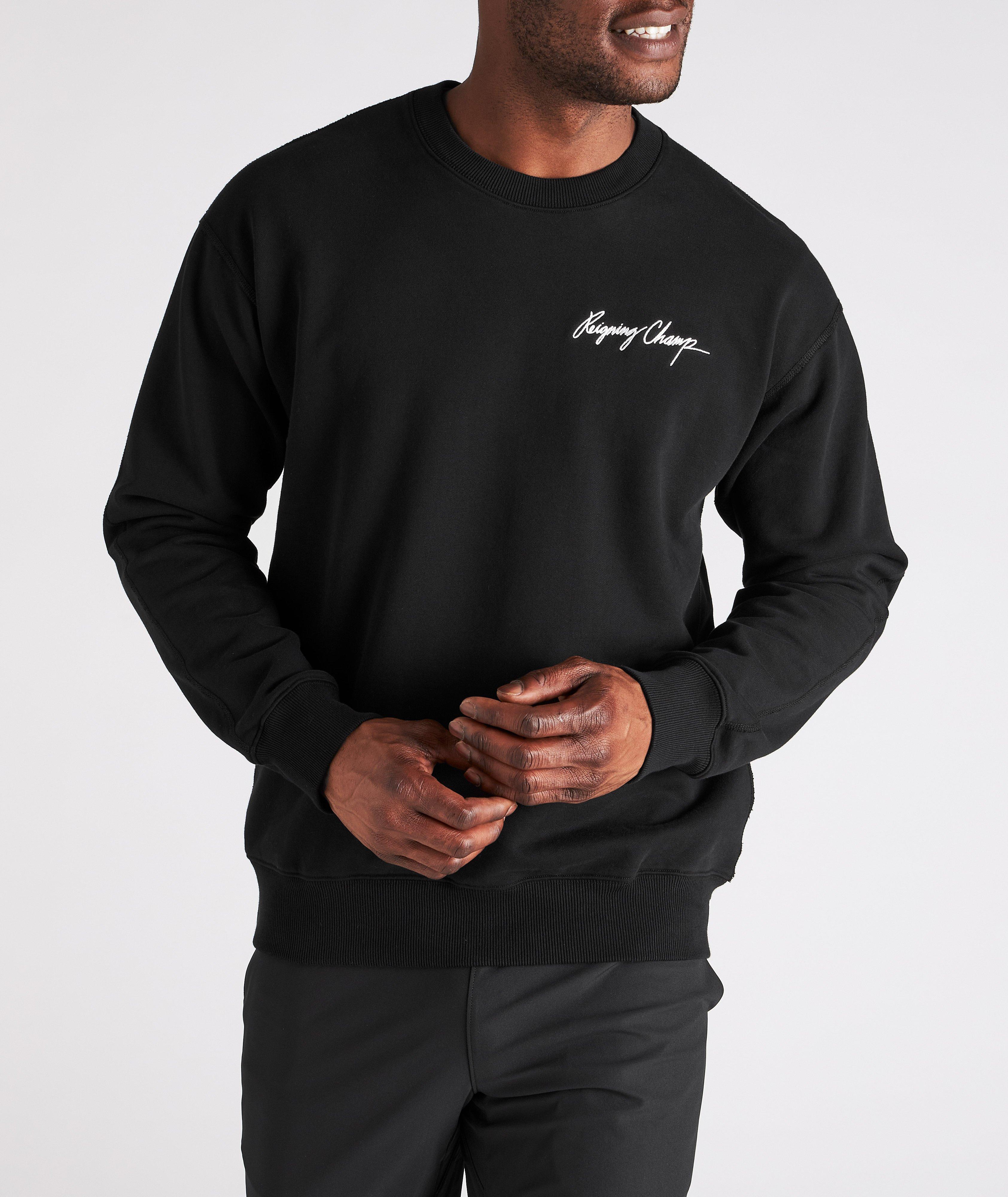 Autograph Logo Cotton Sweater image 1