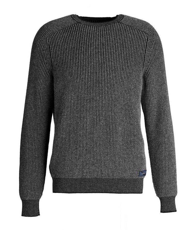 Reversible Ribbed Cashmere Sweater image 0