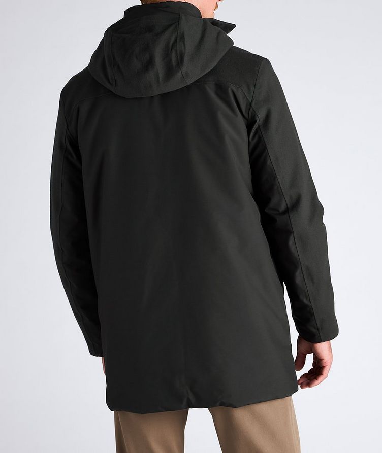 Armada Long Hooded Wool-Cashmere Parka image 2