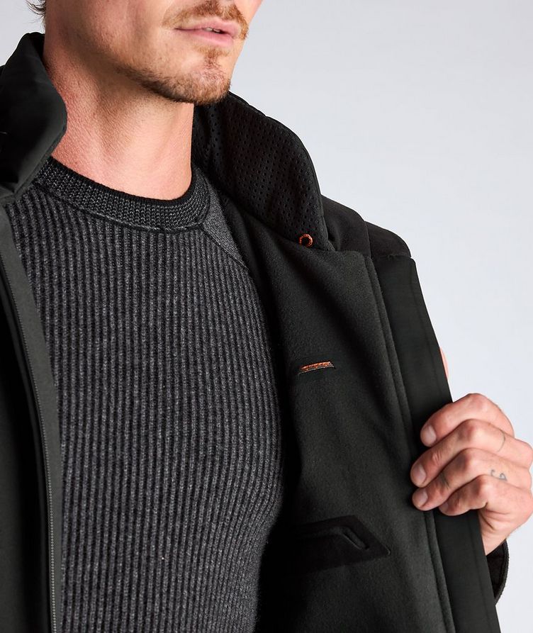Armada Long Hooded Wool-Cashmere Parka image 3