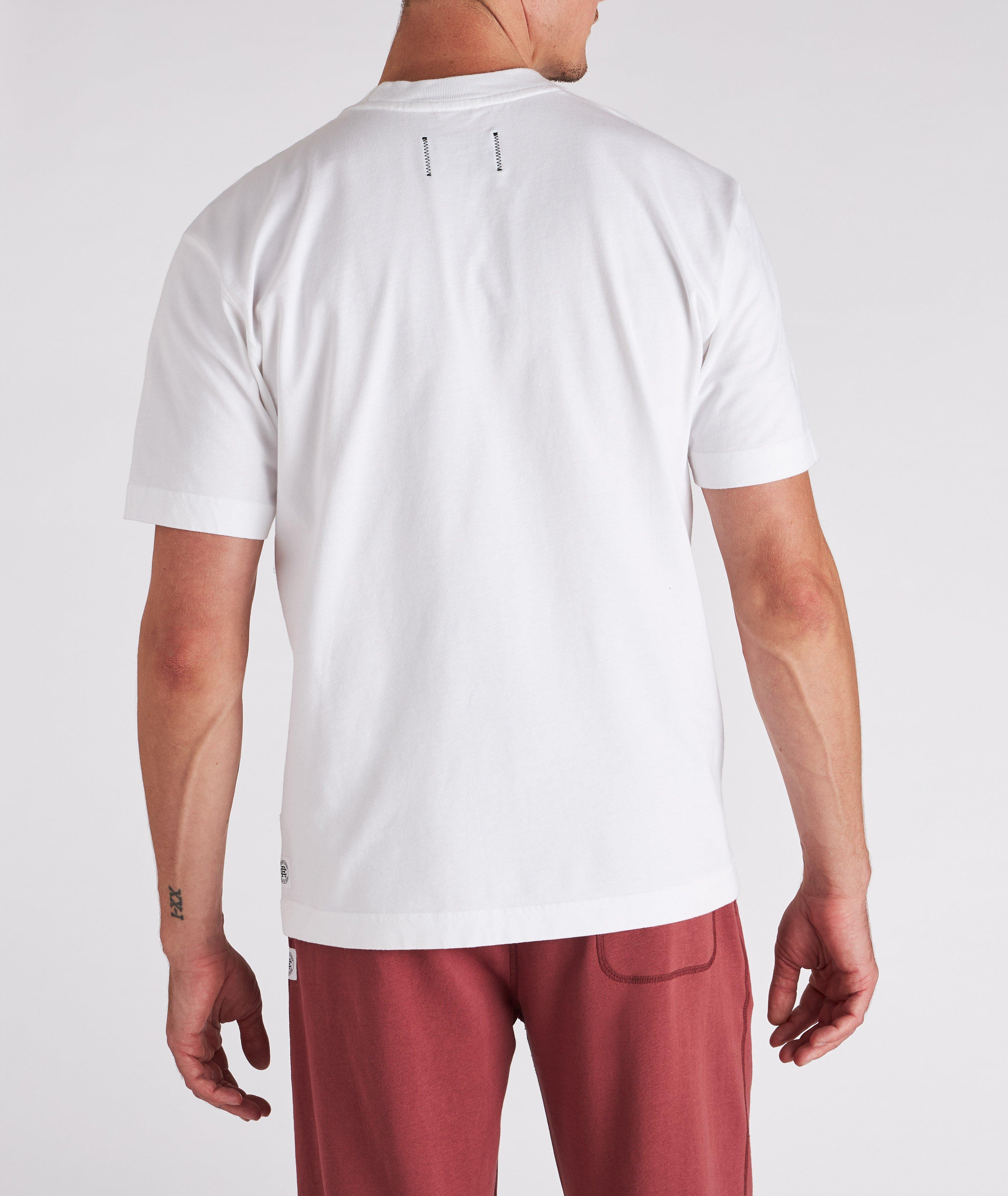 T-shirt en jersey de coton avec logo image 2