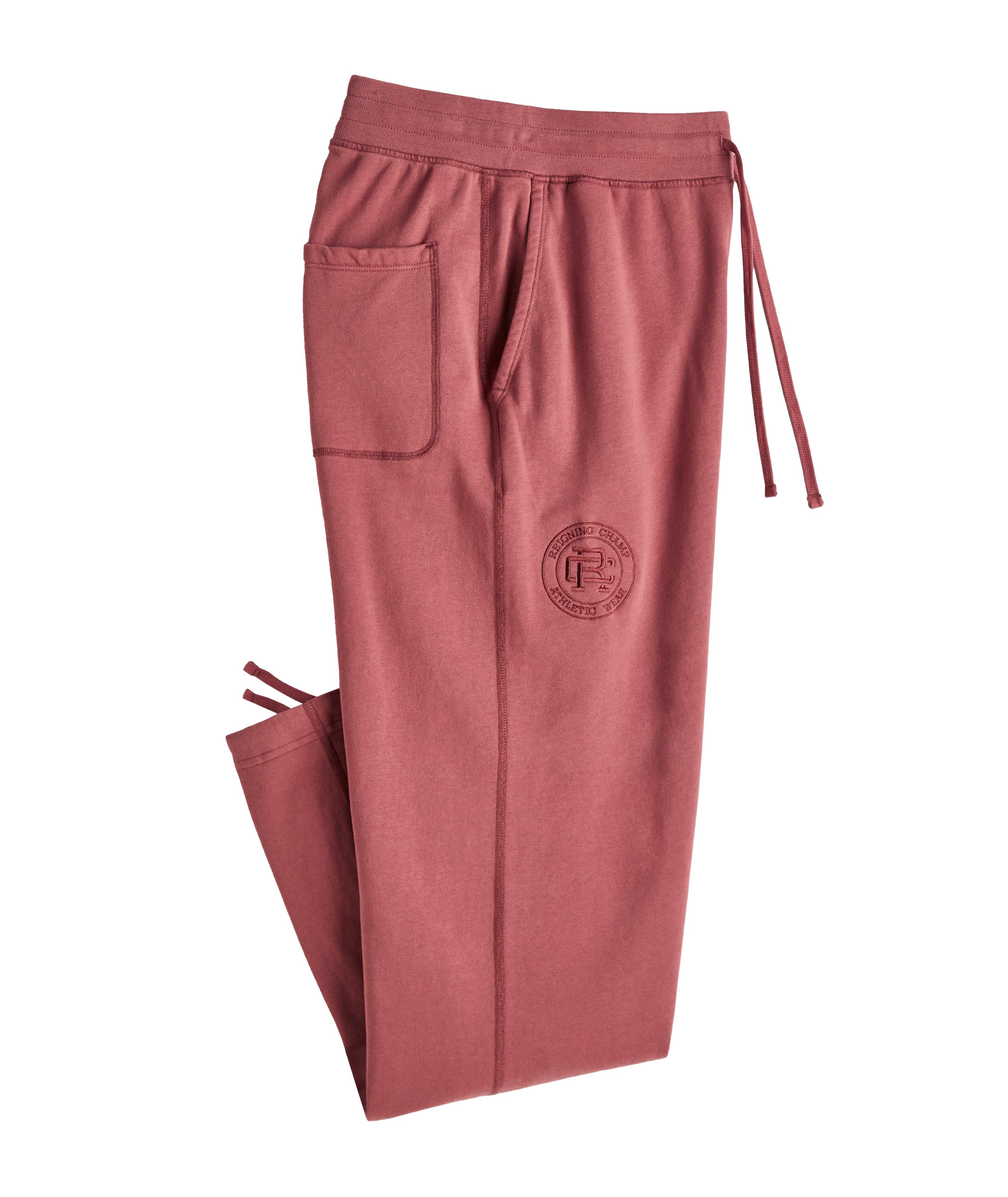 French Terry Cotton Track Pants image 0