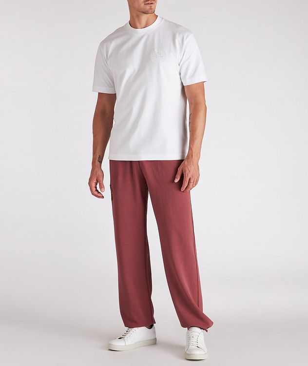 Pantalon sport en coton bouclé picture 8